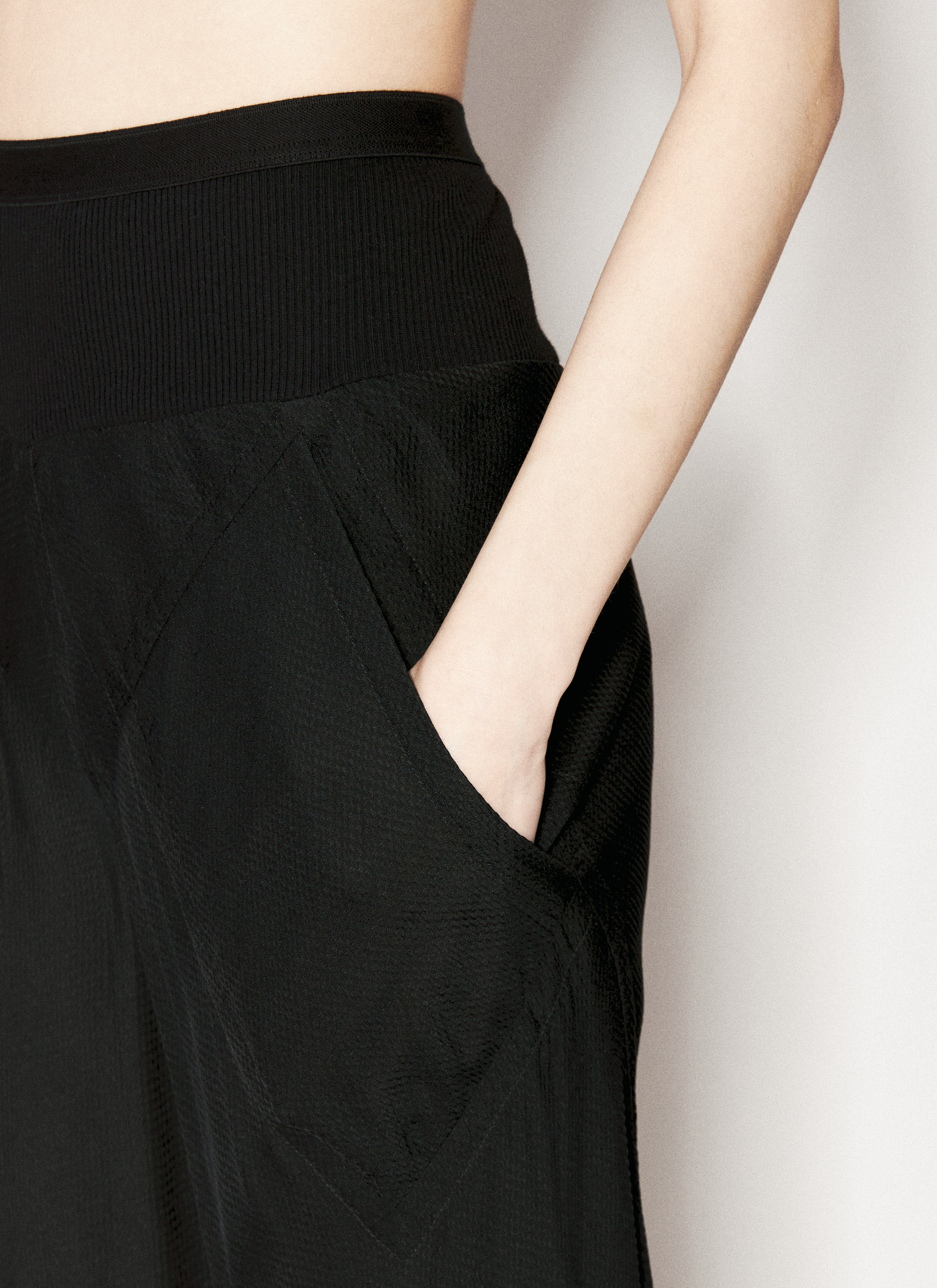 Rick Owens Women's' Lido Jumbo Bias Pants in Black | LN-CC®