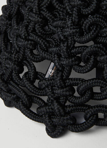 KARA Knot Beanie Hat Black kar0250004