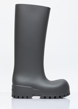 Balenciaga Bulldozer Rain Boots Black bal0255039