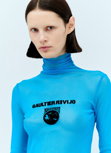 Jean Paul Gaultier x Shayne Oliver Blue Earth Top Blue jps0257006