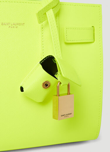 Nano Sac Du Jour Handbag Saint Laurent Nano Sac Du Jour Handbag Green sla0251145