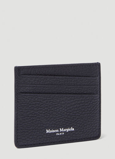 Maison Margiela Diagonal Slot Cardholder Black mla0147016