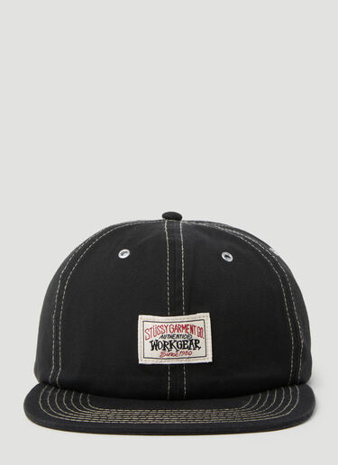 Stüssy Workgear Baseball Cap Black sts0151018
