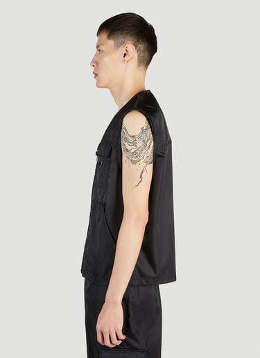 Re-Nylon Utility Gilet Prada Re-Nylon Utility Gilet Black pra0152026