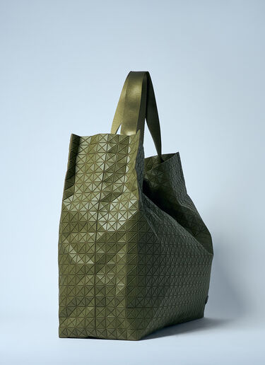 Bao Bao Issey Miyake Cart One-Tone Tote Bag Green bao0159004