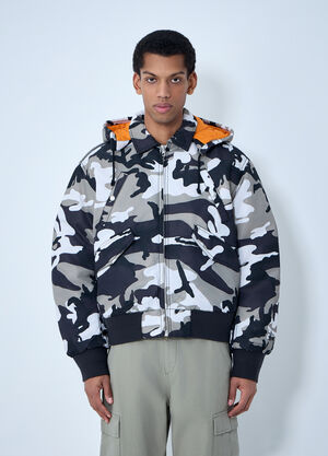 Stüssy Flight Bomber Jacket Snow Camo Olive sts0162006