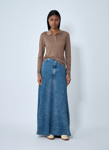 Lacoste Silk Polo Shirt Camel lac0262006