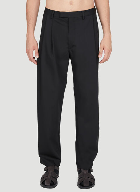 Balenciaga Wool Suit Pants Black bal0154003