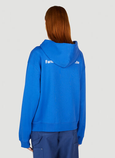 Sky High Farm Workwear Quil Lemons Farm Hooded Sweatshirt Blue skh0352019