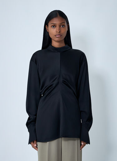 Draped Blouse TOTEME Draped Blouse Black tot0262028