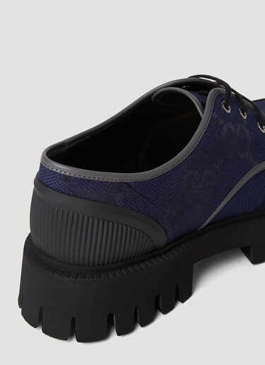 GG レースアップシューズ Gucci GG レースアップシューズ ネイビー guc0152087