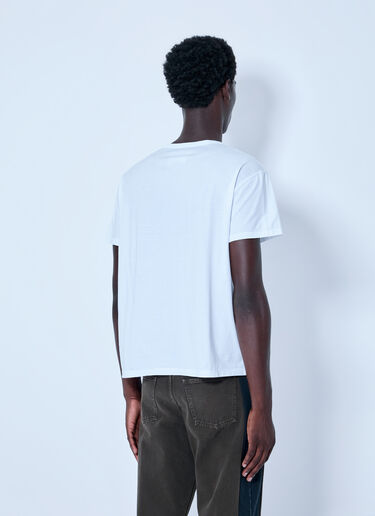 LN-CC® - Maison Margiela: Regular T-Shirt - White Maison Margiela Regular T-Shirt White mla0166004