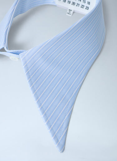 Striped Collar Maison Margiela Striped Collar Light Blue mla0261001