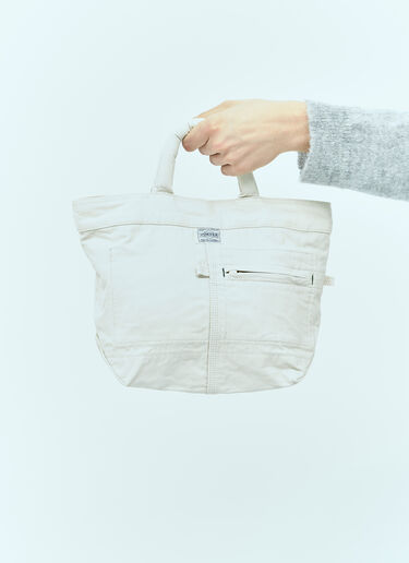 Porter-Yoshida & Co Mile Mini Tote Bag White por0354002