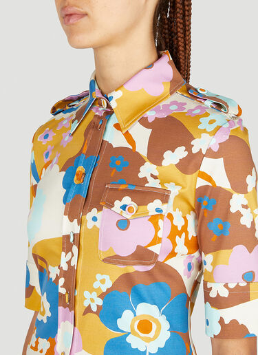 Sportmax Floral Shirt Multicolour spx0251011