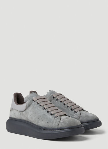 Alexander McQueen Larry Oversized Sneakers Dark Grey amq0149043