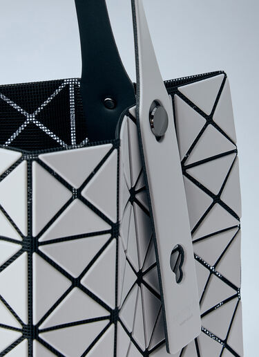 LN-CC® - Bao Bao Issey Miyake: Prism Matte Tote Bag - Grey Bao Bao Issey Miyake Prism Matte Tote Bag Grey bao0366005