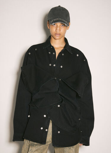 Y/Project Logo Patch Baseball Cap Black ypr0358021