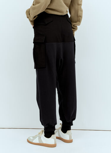Space Available 再生材质工装裤  黑色 spa0354016
