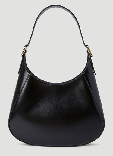 Prada Triangle Plaque Shoulder Bag Black pra0252019