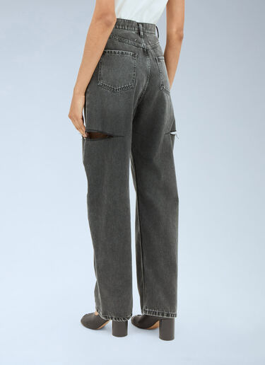 Maison Margiela Cut-Out Jeans Black mla0257001