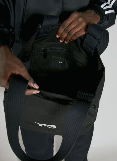 Logo Print Tote Bag Y-3 Logo Print Tote Bag Black yyy0354027
