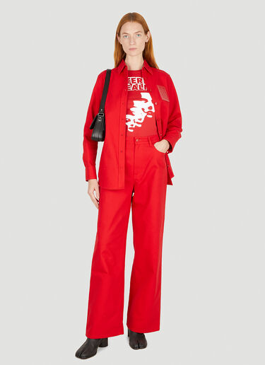 Raf Simons Workwear Jeans Red raf0250030