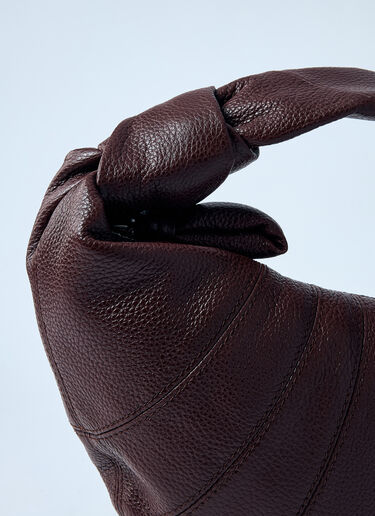 Lemaire Mini Croissant Shoulder Bag Brown lem0260015