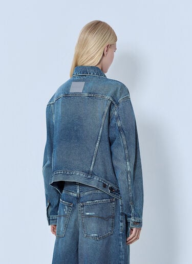 LN-CC® - Balenciaga: Kick Jacket - Blue Balenciaga Kick Jacket Blue bal0264010