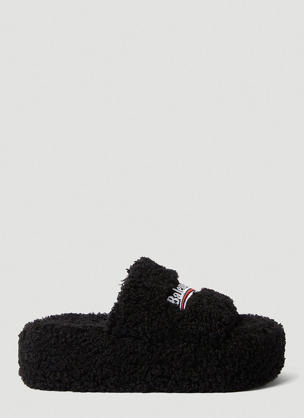 Marc Jacobs Furry Platform Sandals White mcj0254014