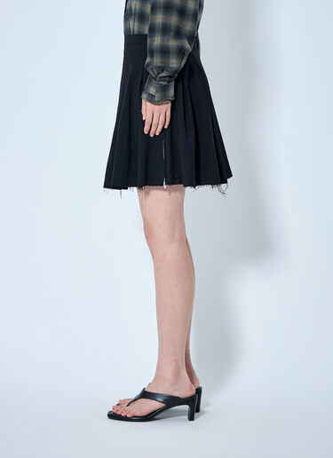 Our Legacy Object Mini Skirt Black our0265041
