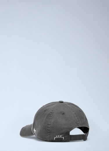 Avenell Distressed Baseball Cap Arsenal x A-COLD-WALL* Avenell Distressed Baseball Cap Grey acw0162018