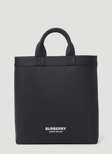 Burberry Logo Tote Bag Black bur0151088