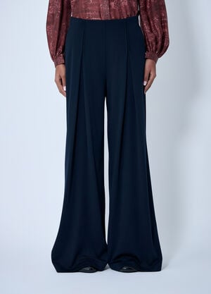 Max Mara Wool Pants Navy max0263040