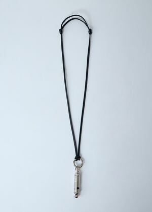 Lemaire ACME Whistle Necklace Black lem0160013