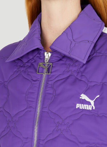Puma 쿠튀르 스포츠 T7 재킷 퍼플 pum0250003