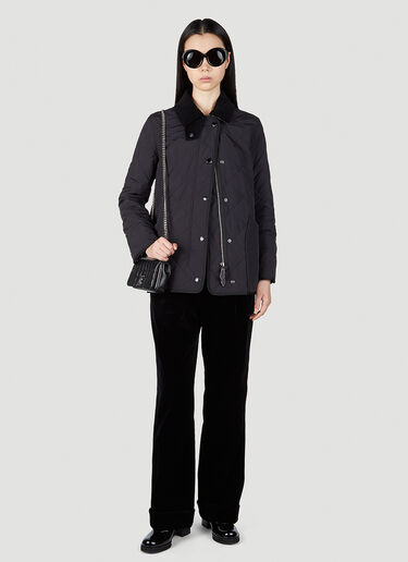 Cotswold Quilted Jacket Burberry Cotswold Quilted Jacket Black bur0251038