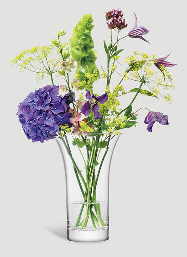 Flower Flared Bouquet Vase LSA International Flower Flared Bouquet Vase Transparent wps0644346