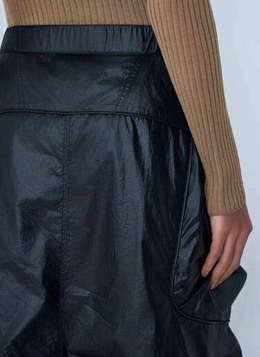 Moncler Technical Midi Skirt Black mon0263028