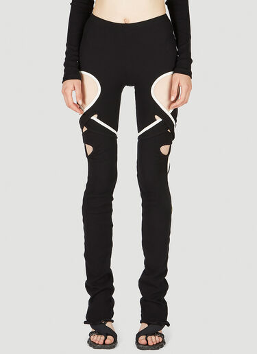 Ottolinger Otto Lounge Ribbed Leggings Black ott0251006