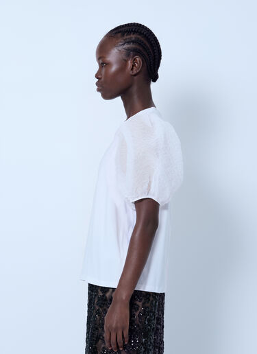 LN-CC® - Cecilie Bahnsen: Cbben T-Shirt Jersey - White Cecilie Bahnsen Cbben T-Shirt Jersey White cec0266024