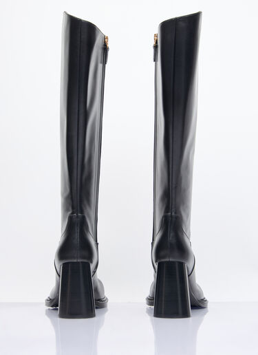 Bottega Veneta Cliff Heeled Boots Black bov0258008