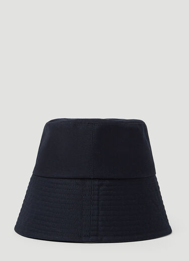 Moncler 徽标刺绣渔夫帽 深蓝色 mon0252025