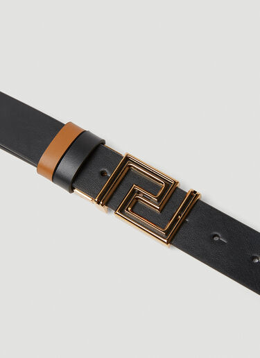 Versace BELTS VITELLO DOUBLE Black ver0150020