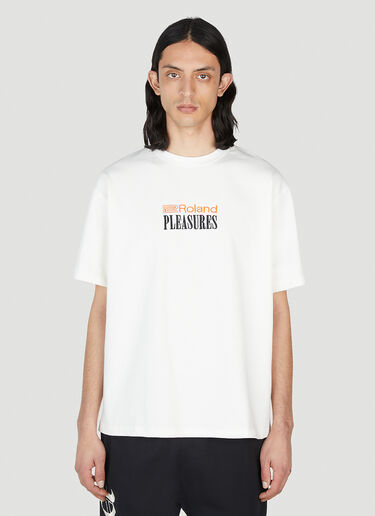 Pleasures Roland T-Shirt White pls0151012