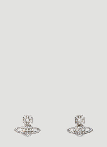 Vivienne Westwood Luzia Bas Relief Earrings Silver vvw0254052