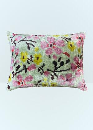 POLSPOTTEN Flowers Velvet Cushion Purple wps0691446