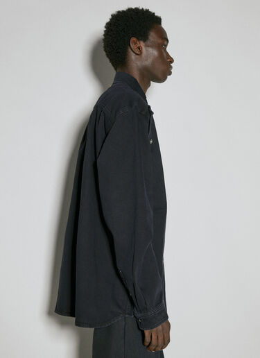 Y/Project Evergreen Snap Off Denim Shirt Black ypr0354003