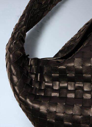 Bottega Veneta Large Hop Shoulder Bag Brown bov0254046