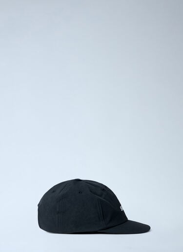 Satisfy Logo Motif Baseball Cap Black sat0162012